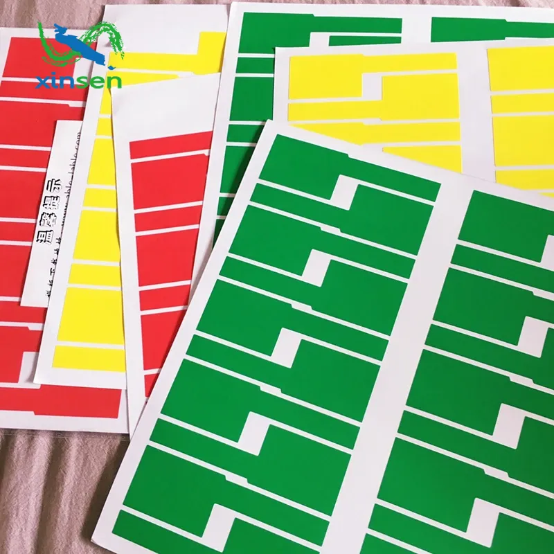 컬러 충전 케이블 라벨