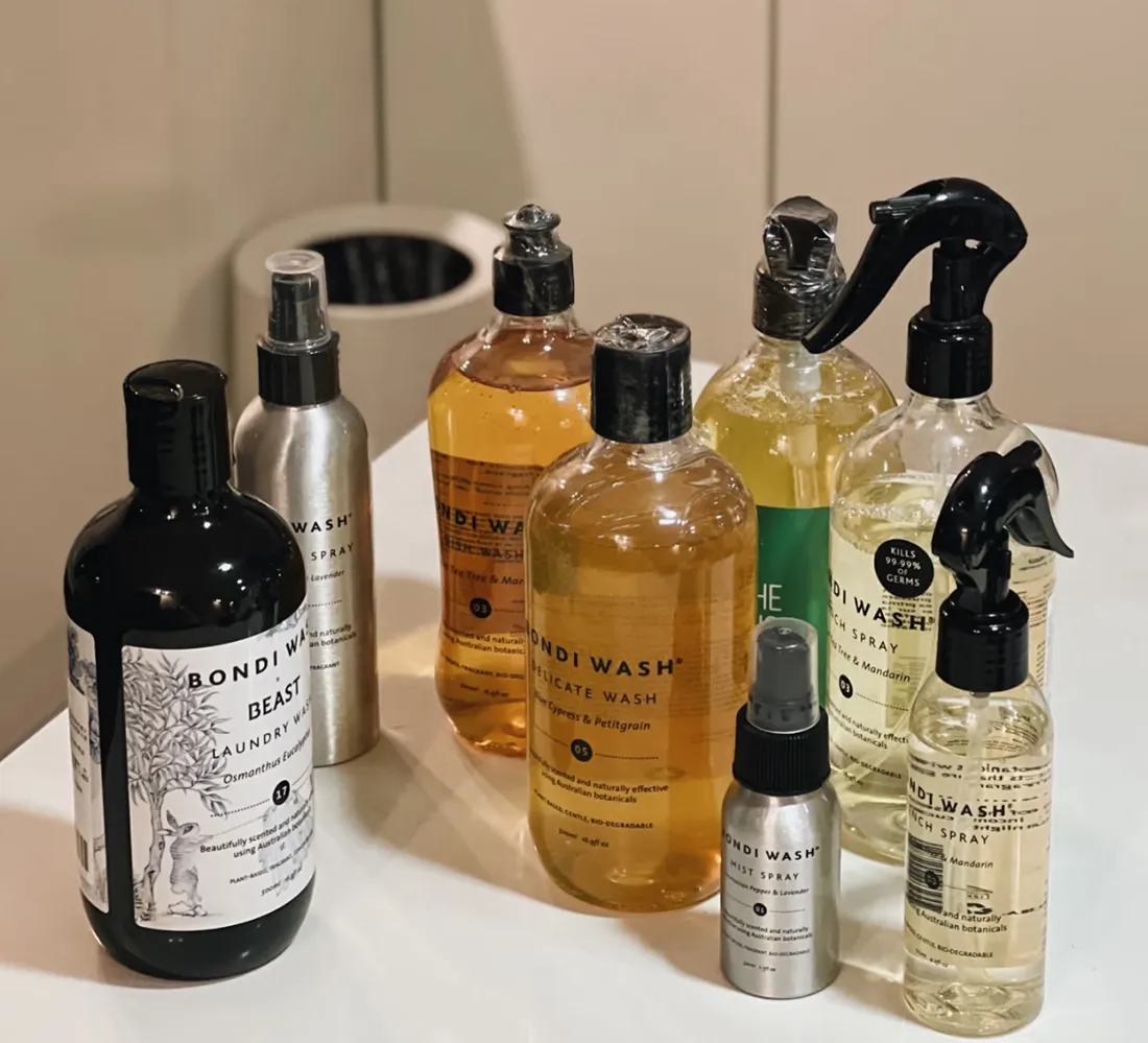 Shampoo Bottle Waterproof Label