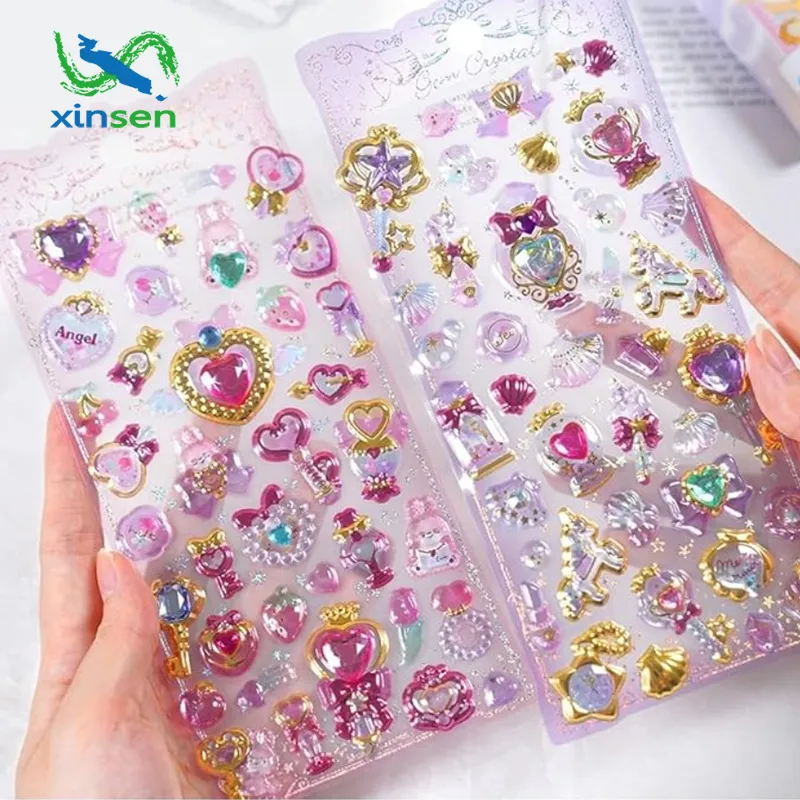 전화 케이스 크리스탈 라벨